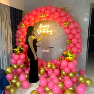 Simple Ring Decor for Birthday