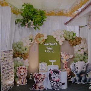 Wild One Jungle Theme Birthday