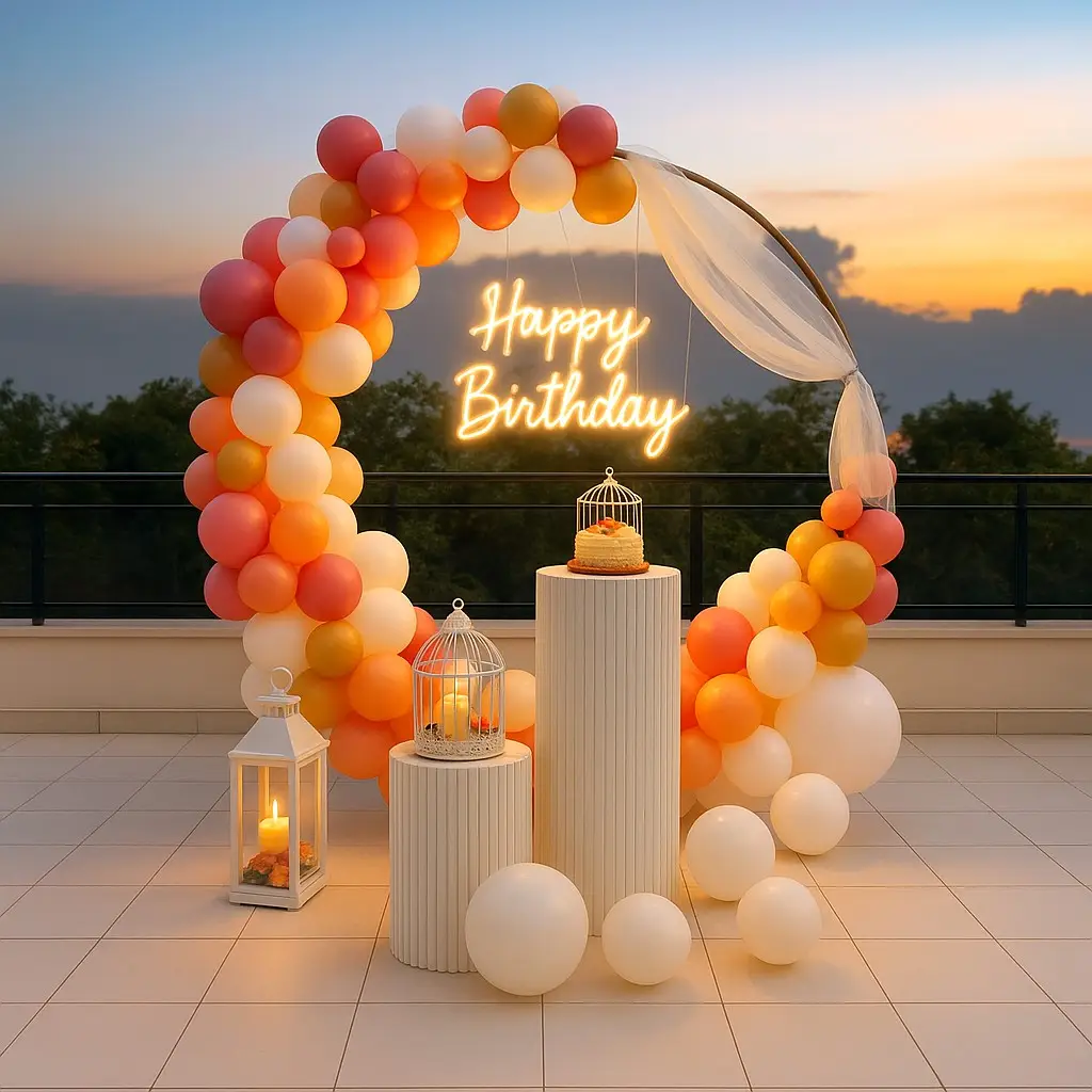 Trending Birthday Terrace Decor